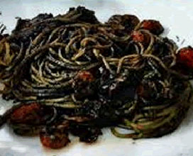 ricetta: Spaghetti al nero di seppia