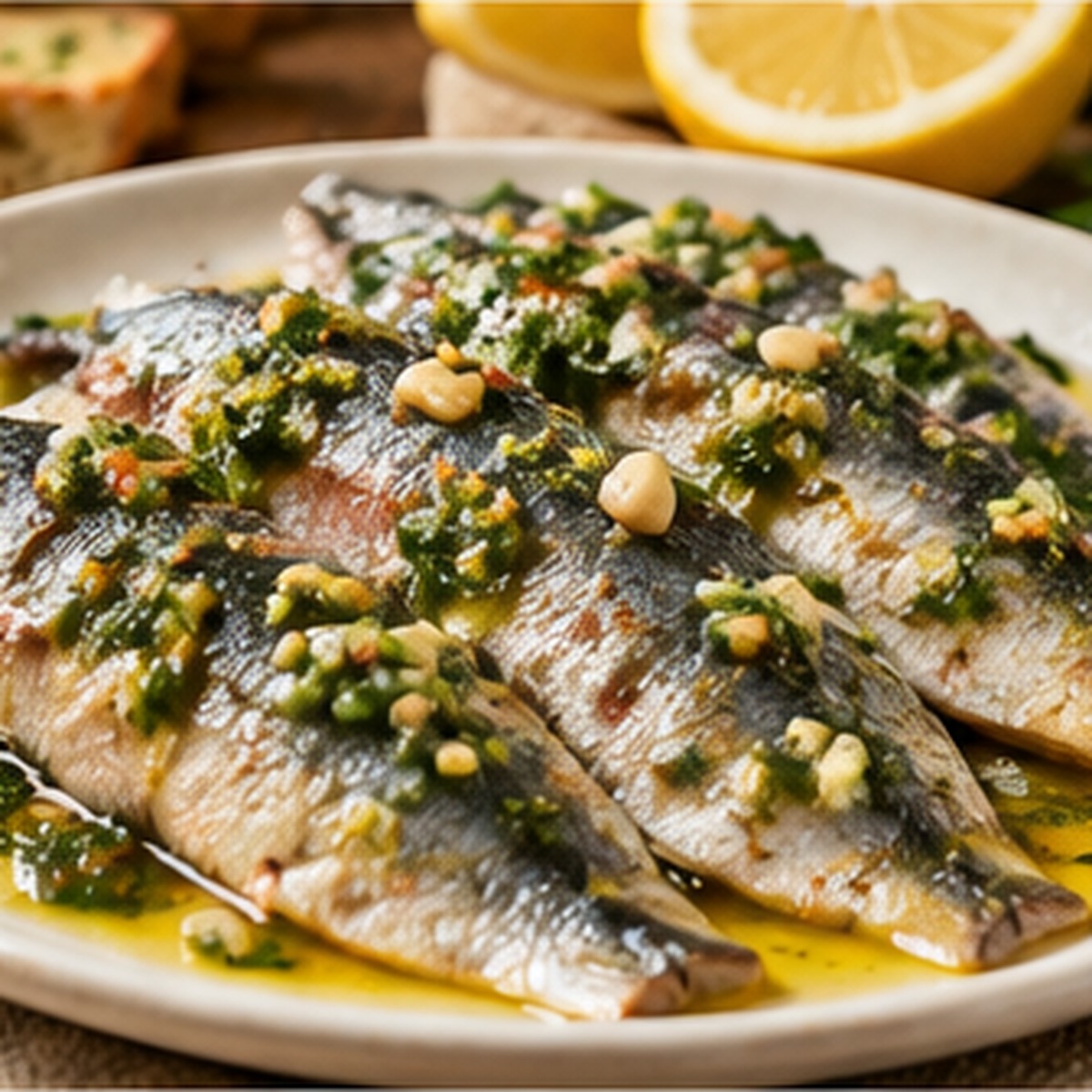 Sardine marinate