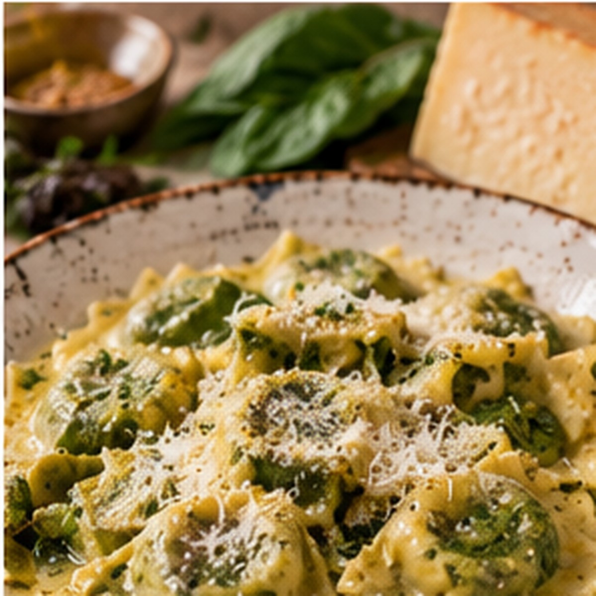 Ravioli di ortiche e spinaci