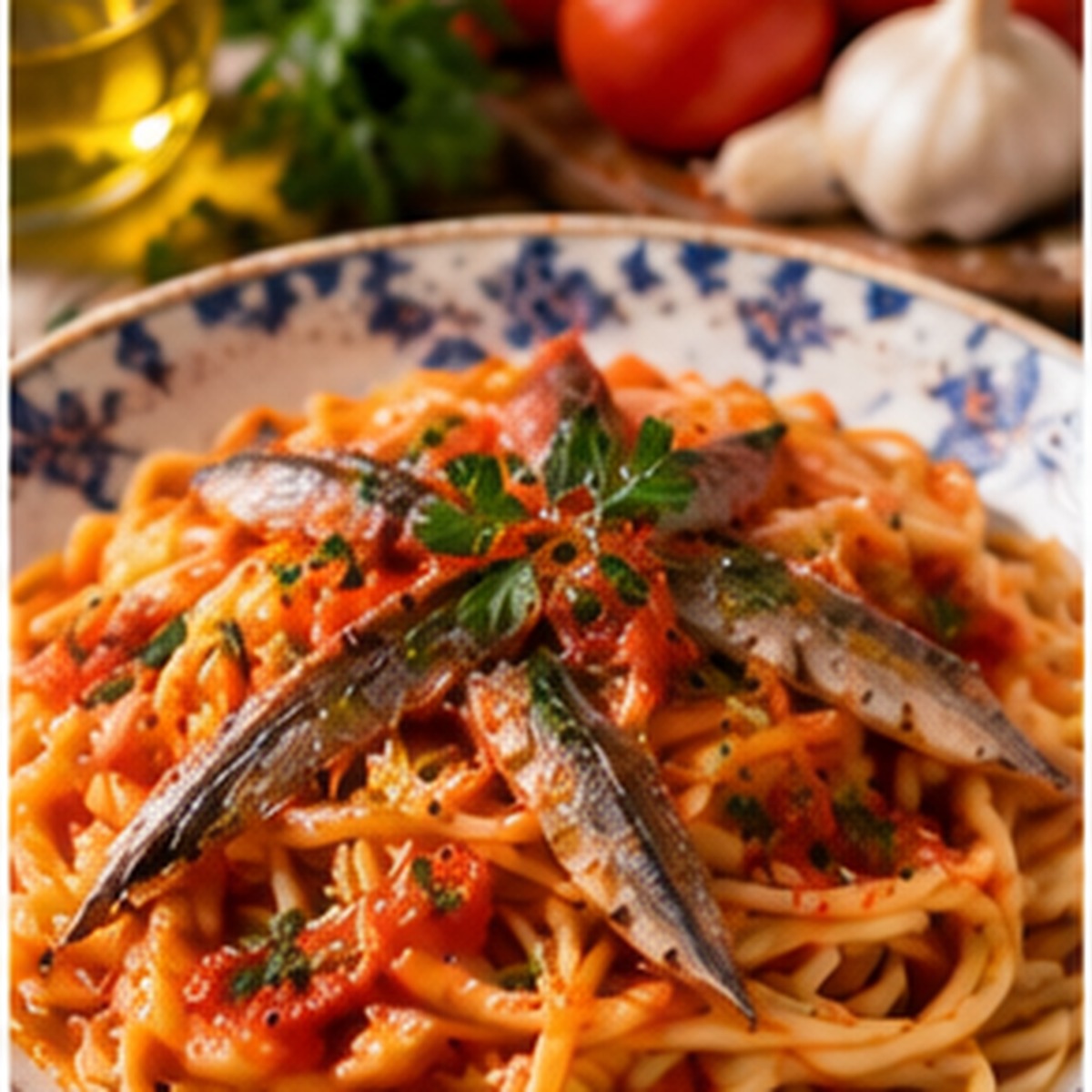 Spaghetti con le alici