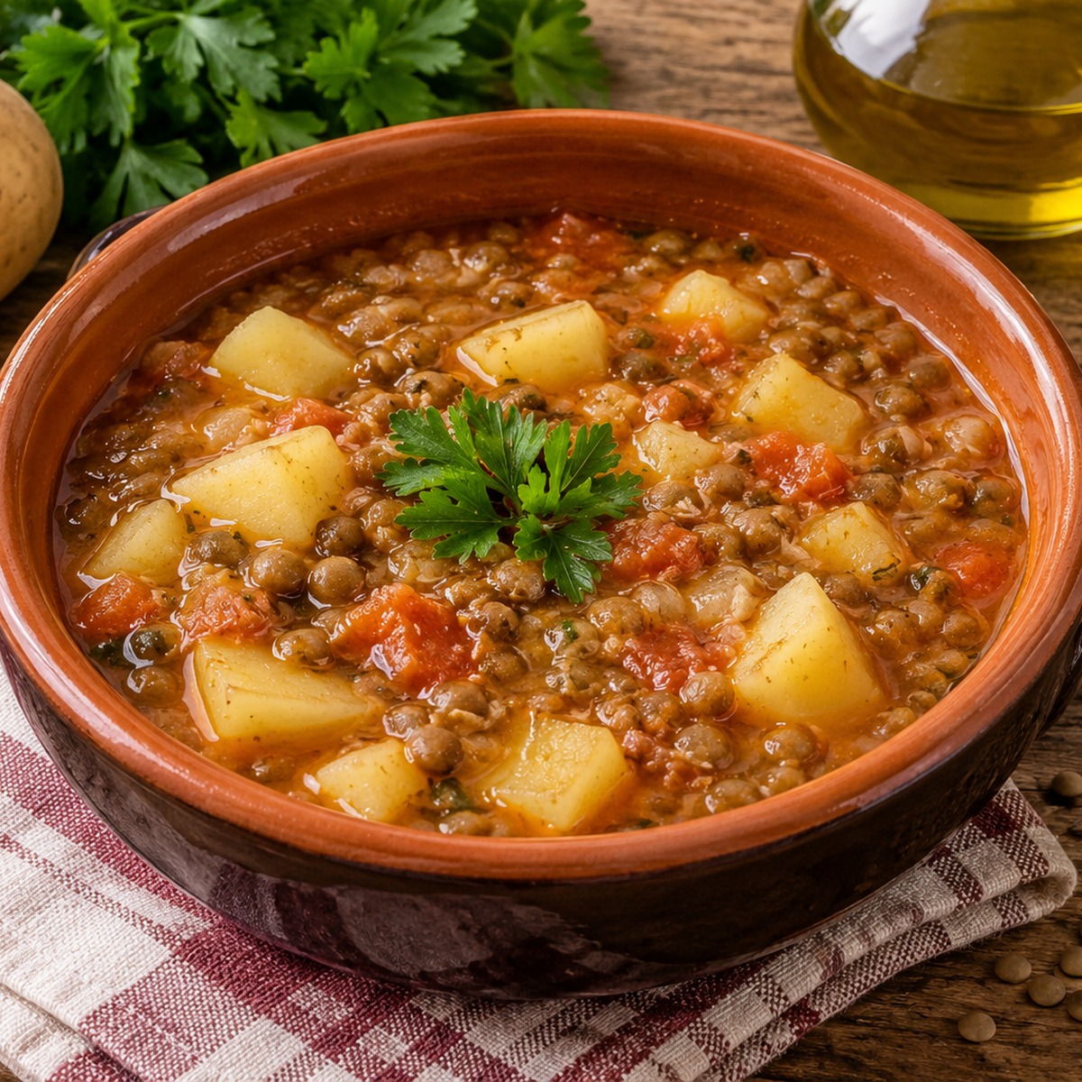 Lenticchie con patate