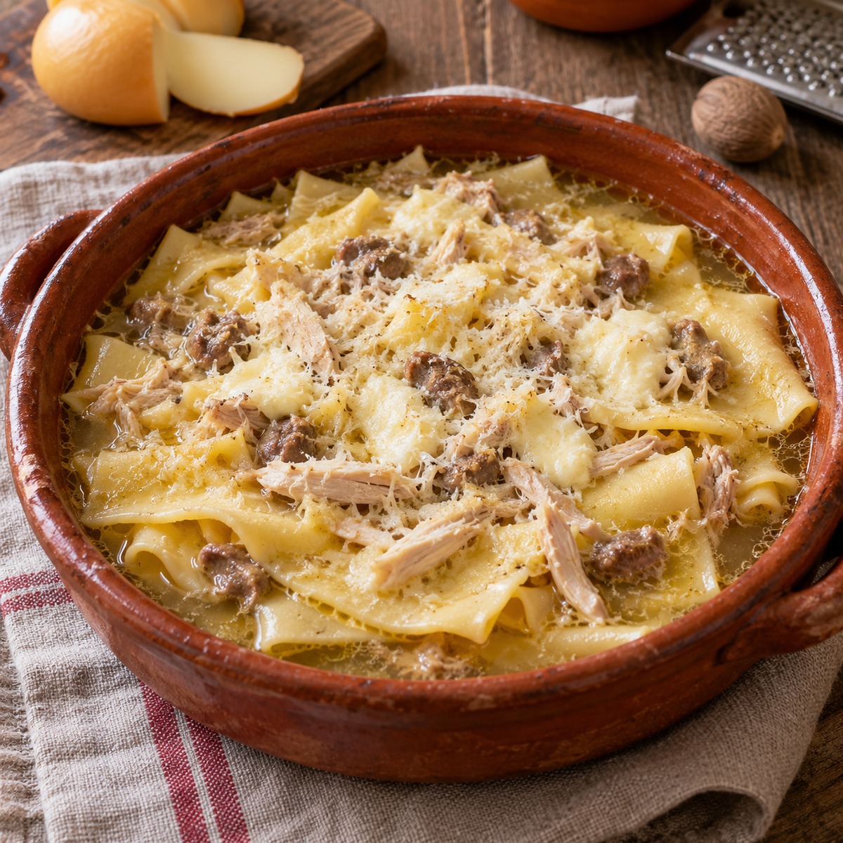 Lasagne in brodo