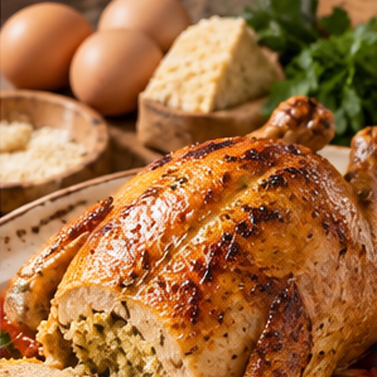 Pollo ripieno
