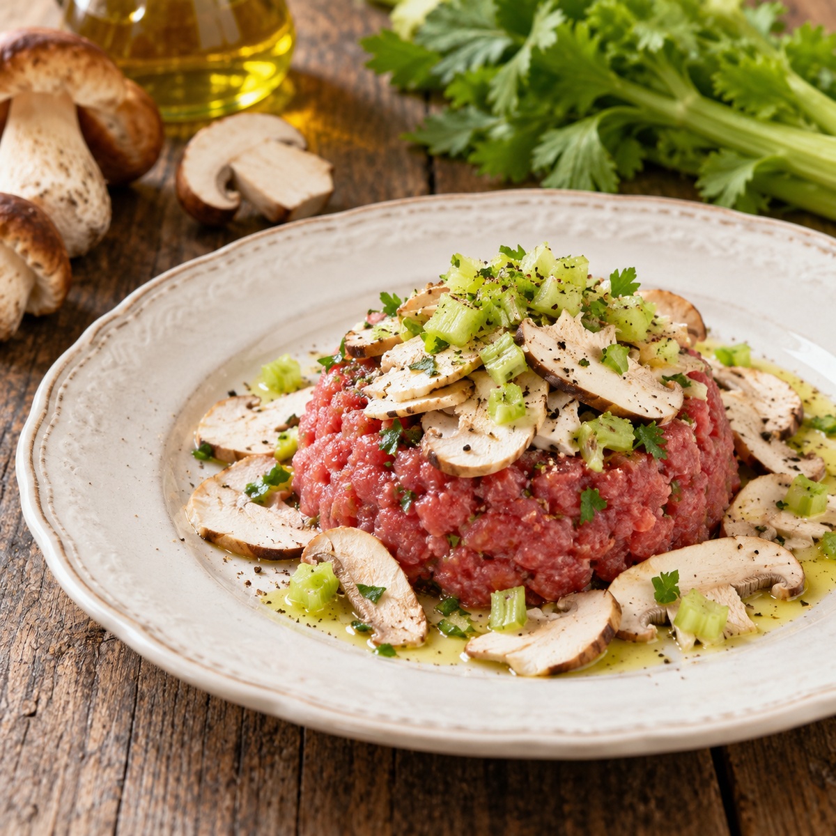 Carne cruda alla piemontese