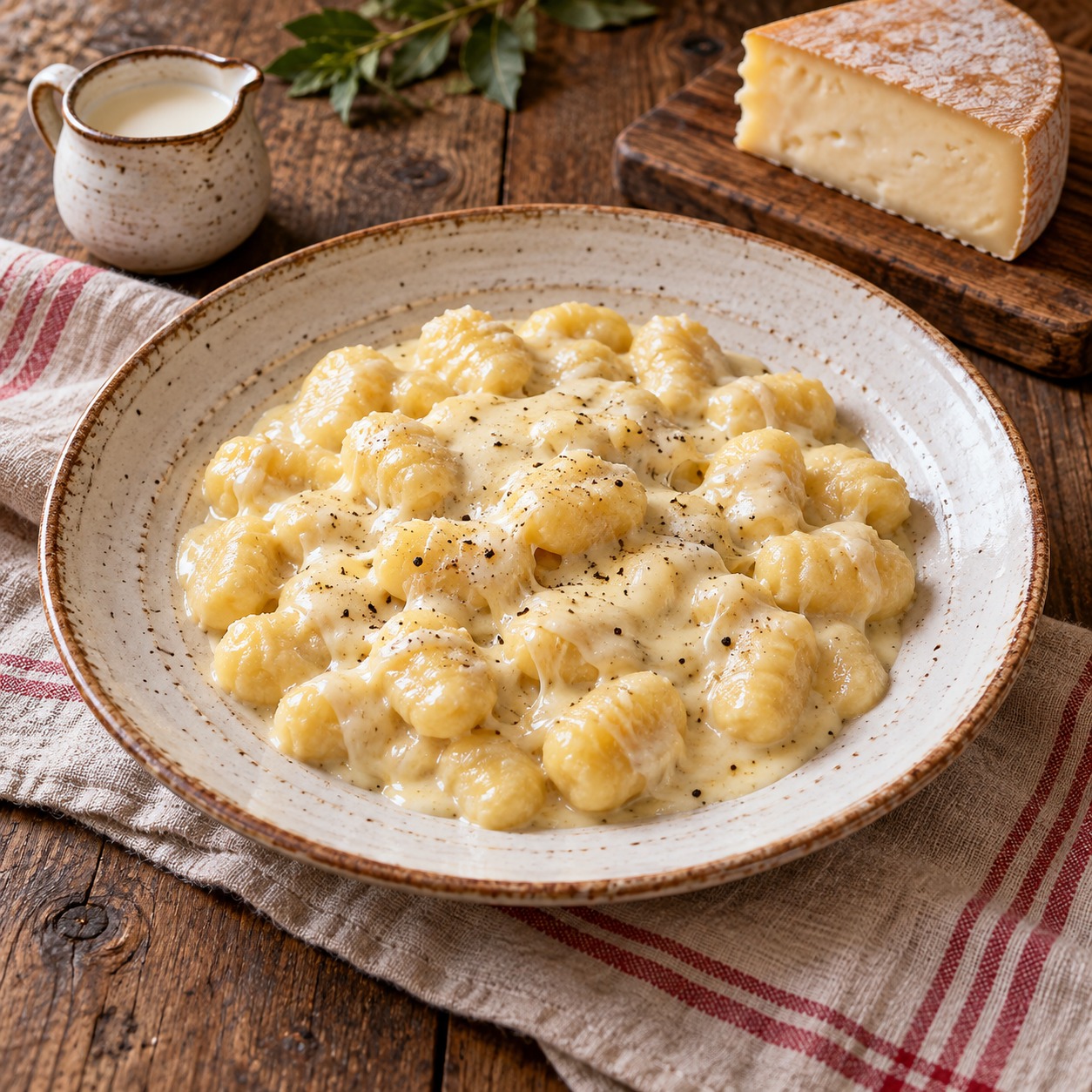 Gnocchi alla bava