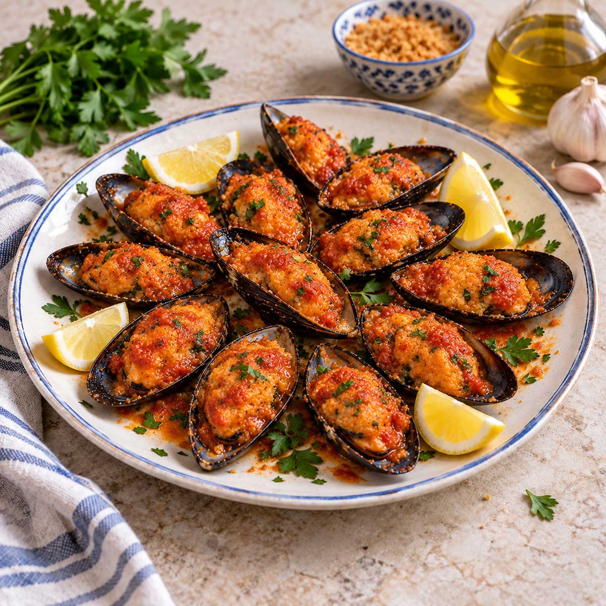 Cozze ripiene