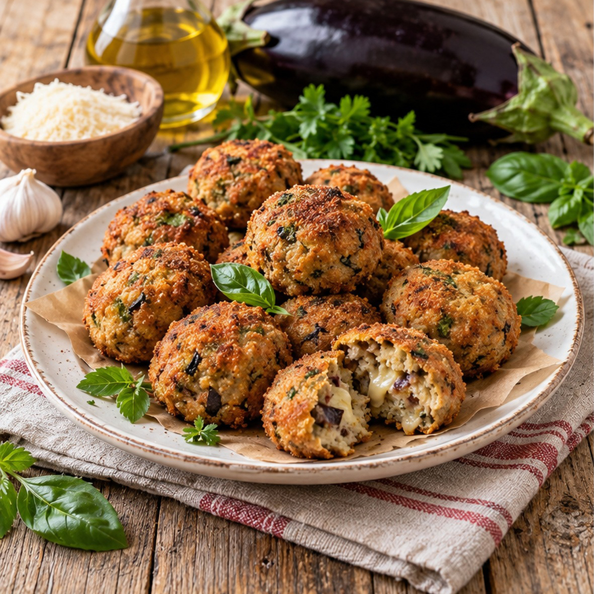 Polpette di melanzane