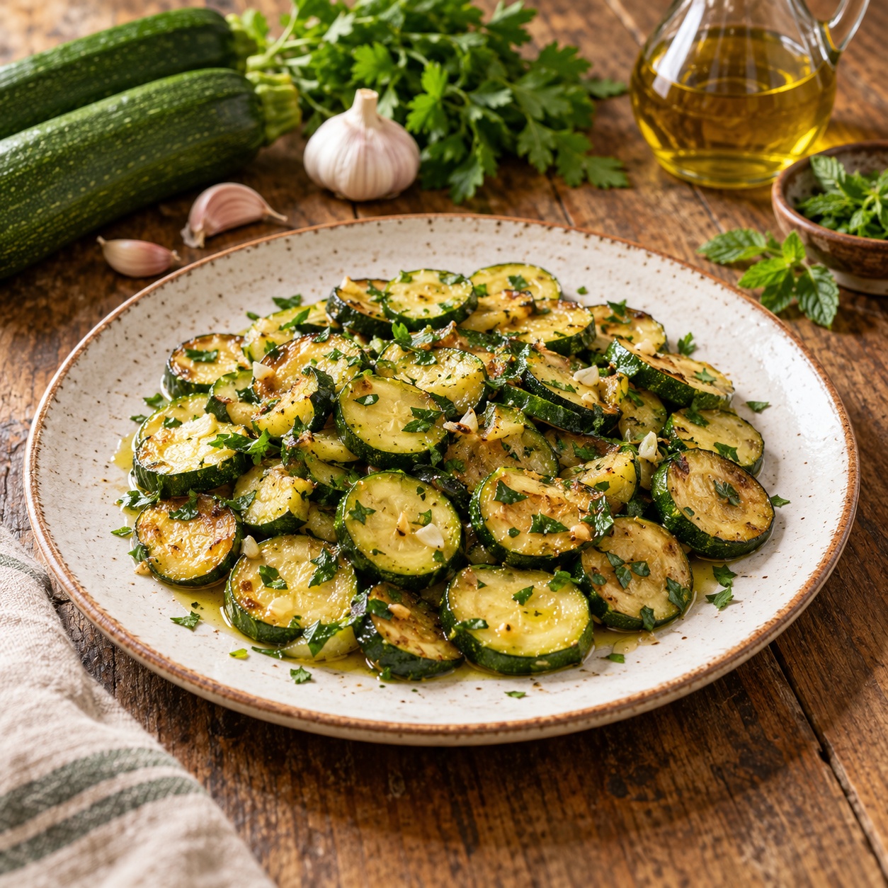 Zucchine trifolate
