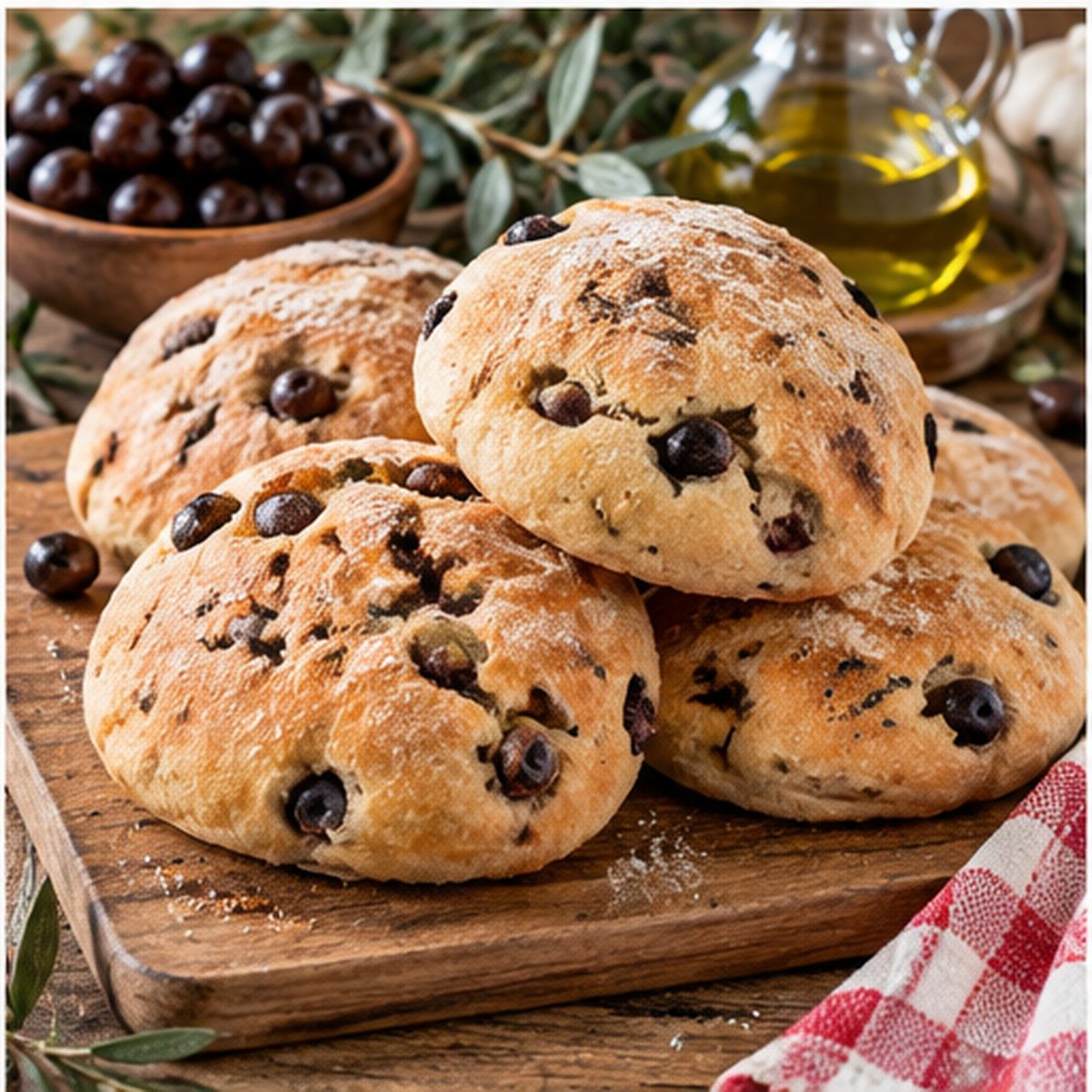 Puccia salentina alle olive