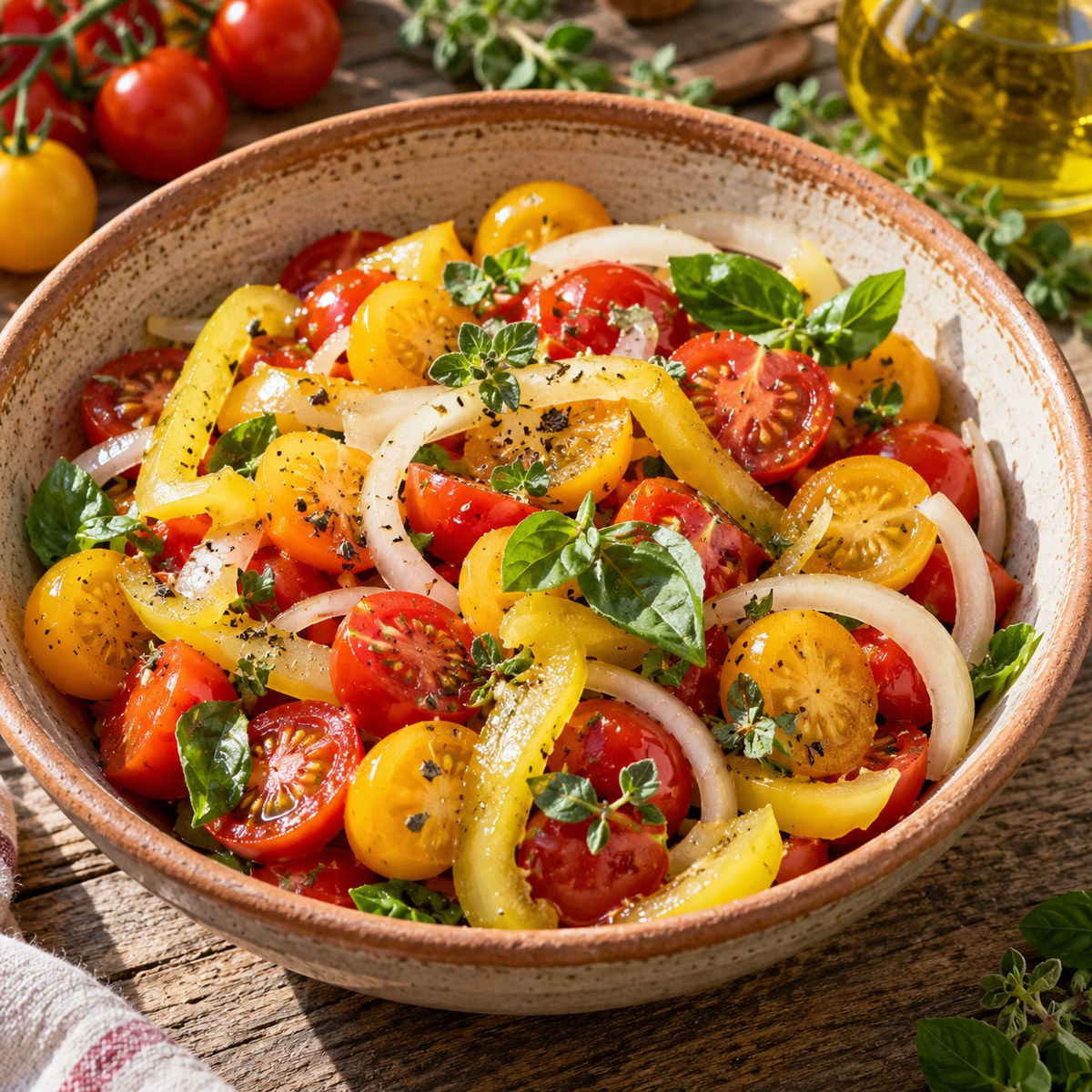 Insalata gialla e rossa di Castronuovo
