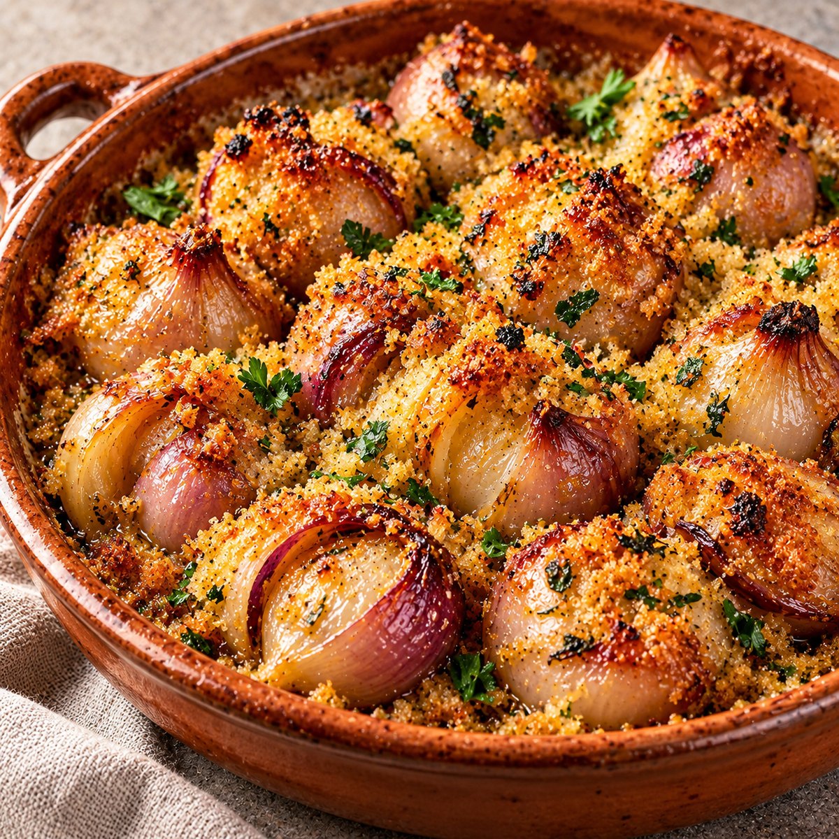 Lampascioni gratinati alla lucana