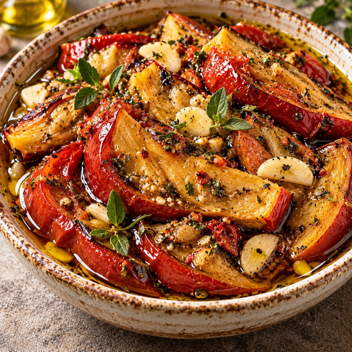Melanzane rosse di Rotonda sott’olio