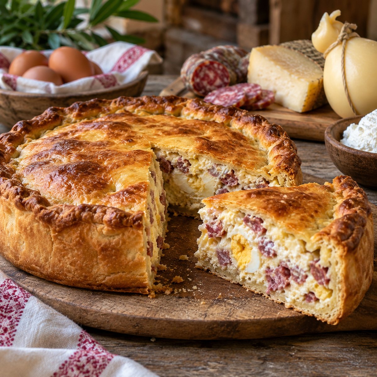 Pizza rustica pasquale Cazzola