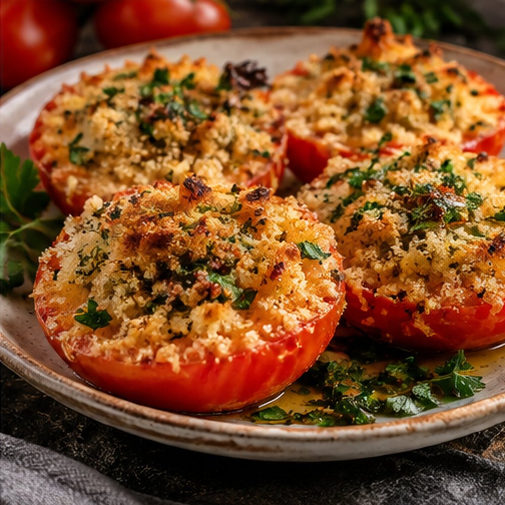 Pomodori gratinati alla materana