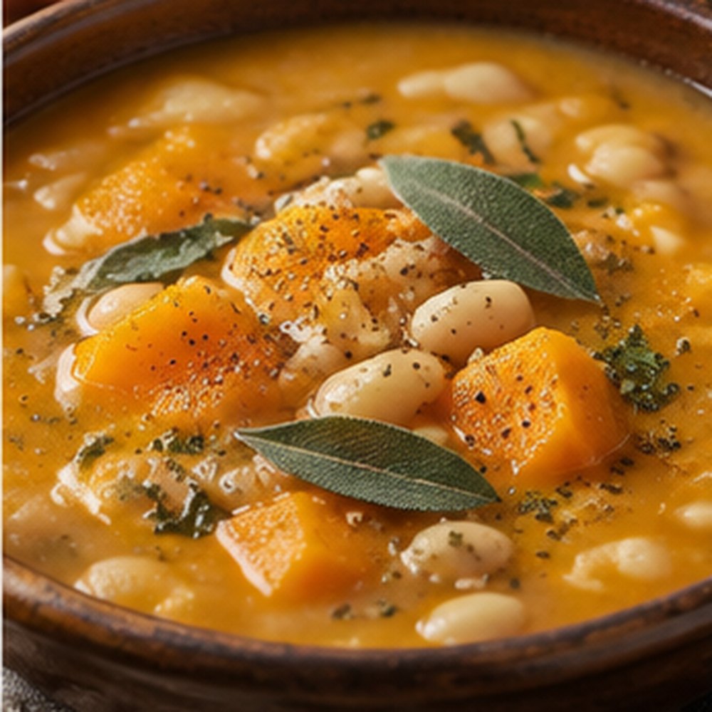 Zuppa di ceci e castagne