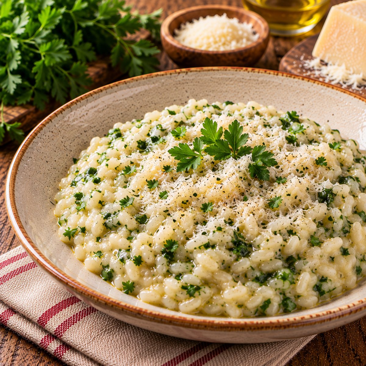 Risotto al prezzemolo