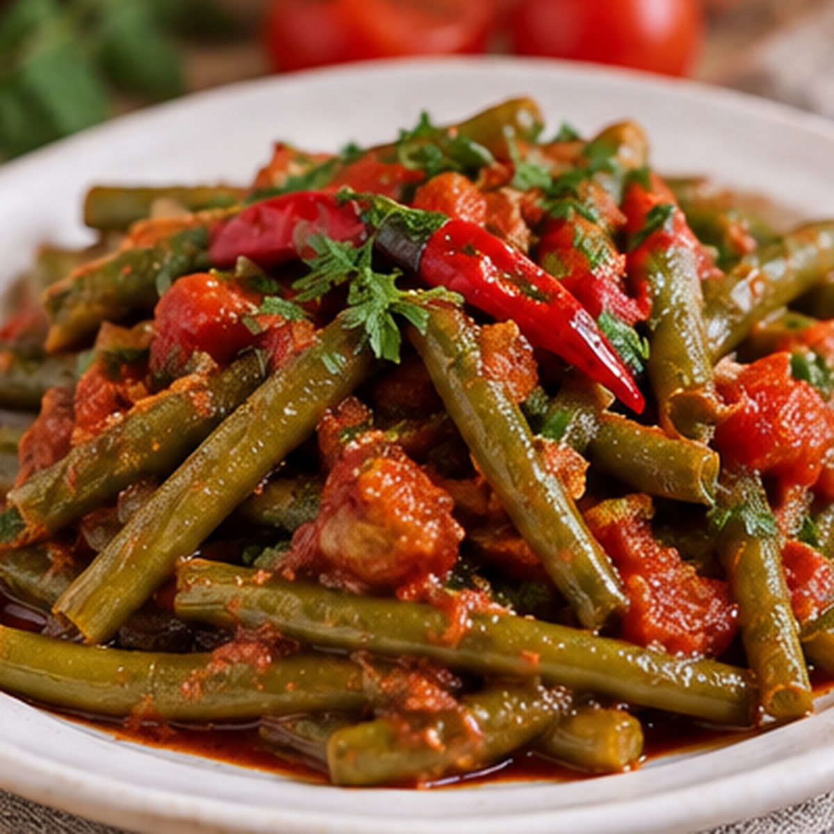 Fagiolini alla pugliese