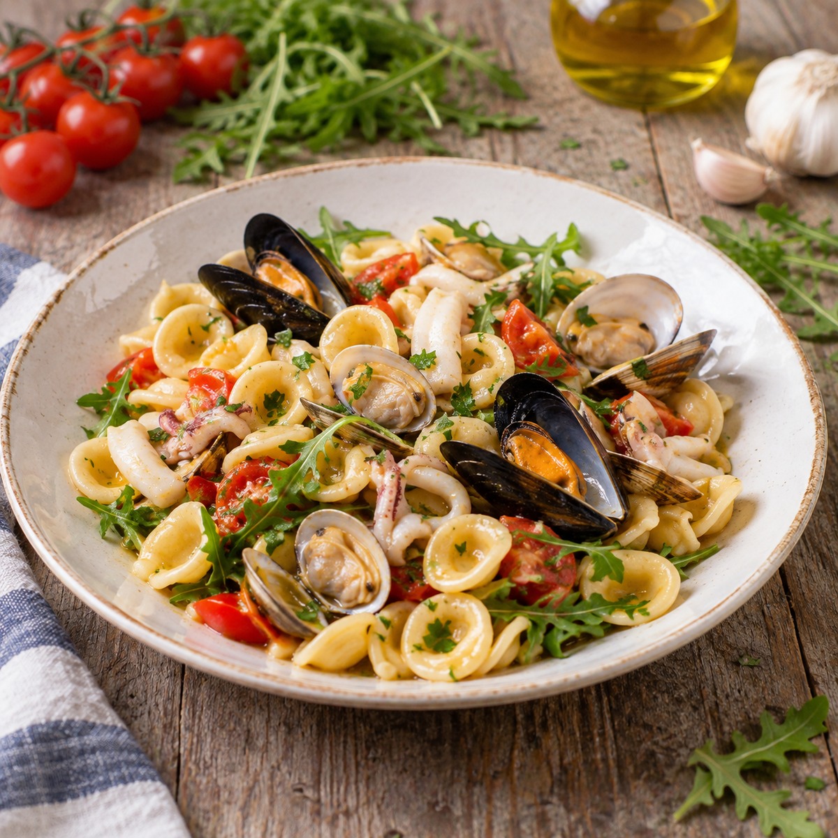 Orecchiette ai frutti di mare