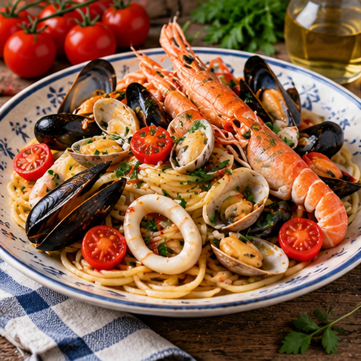 Spaghetti allo scoglio