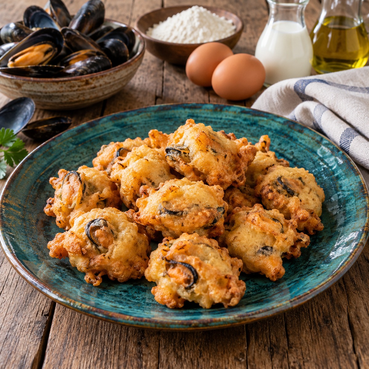 Frittelle di cozze Frittelle di cozze