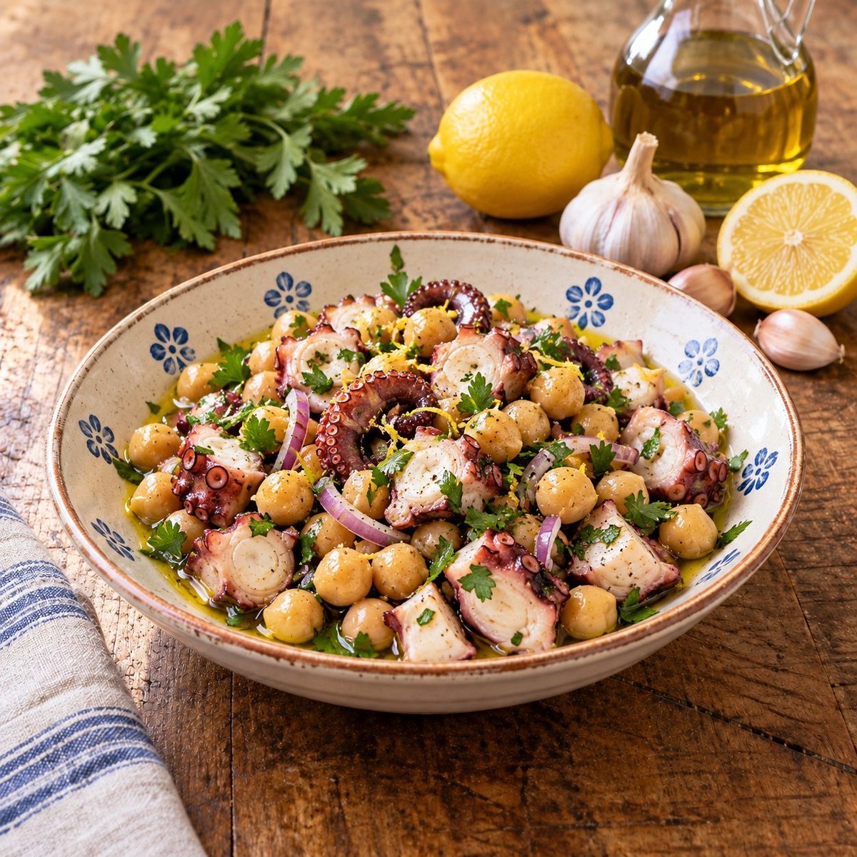 Insalata di polpo e ceci Insalata di polpo e ceci