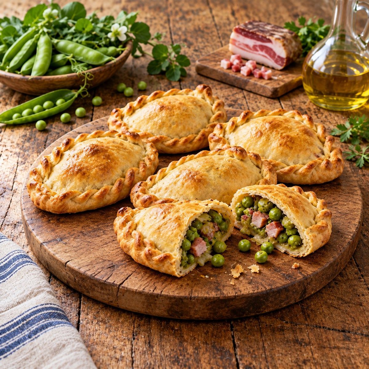 Panadine ai piselli Panadine ai piselli