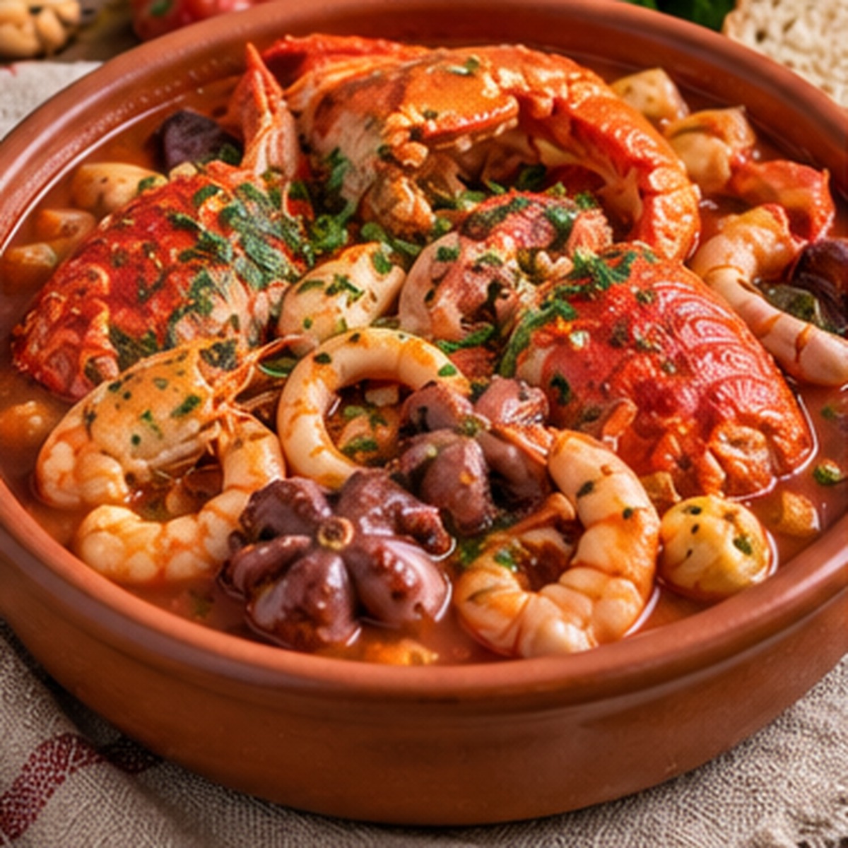 Zuppa di crostacei Zuppa di crostacei