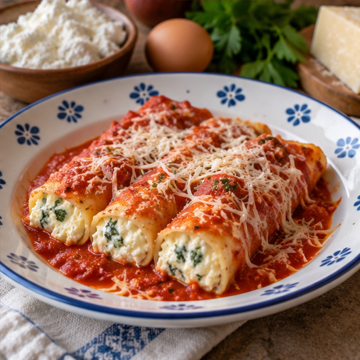 Cannelloni di ricotta
