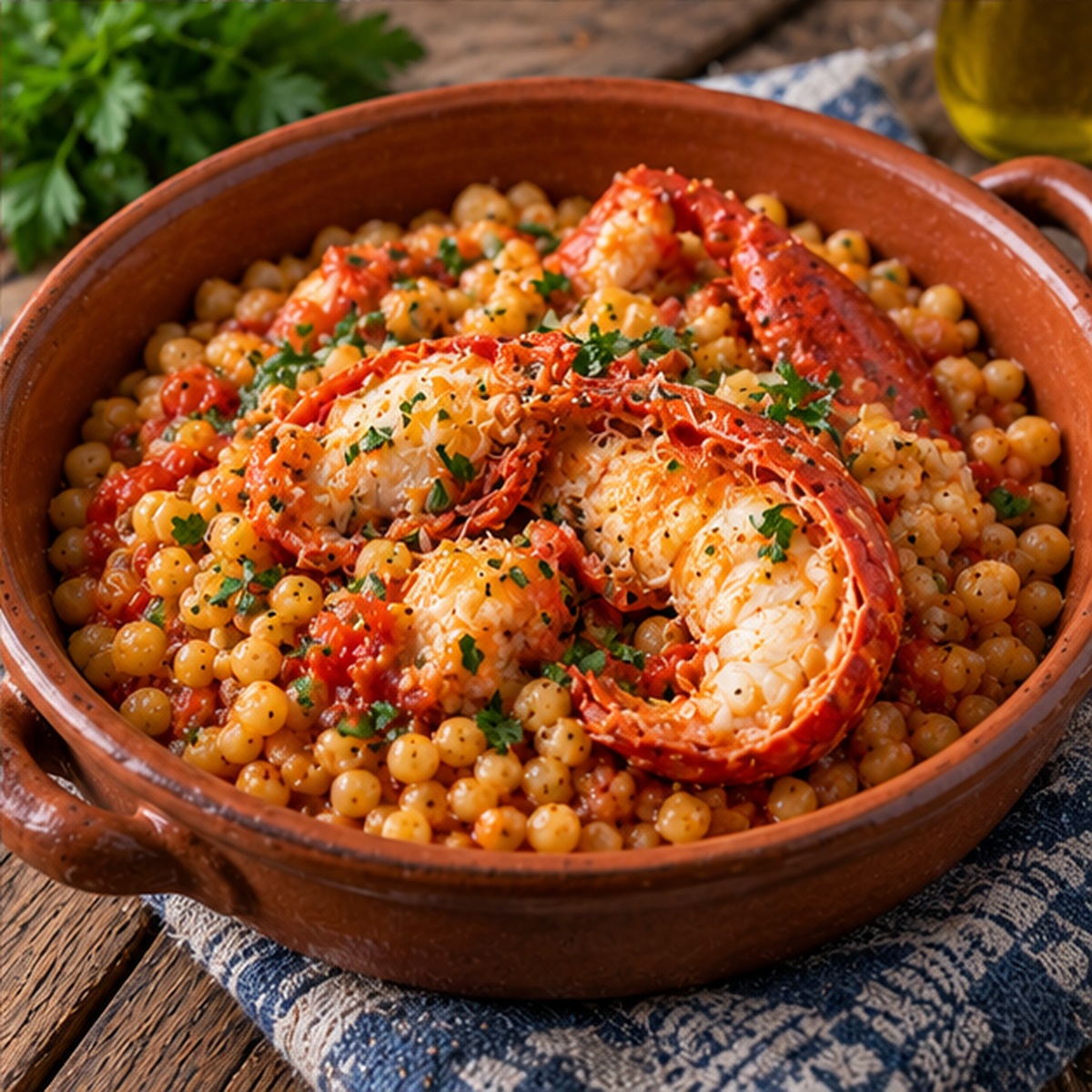 Fregola all’astice
