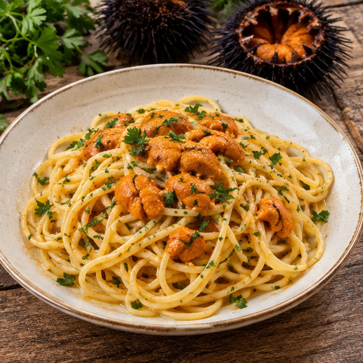 Spaghetti ai ricci di mare