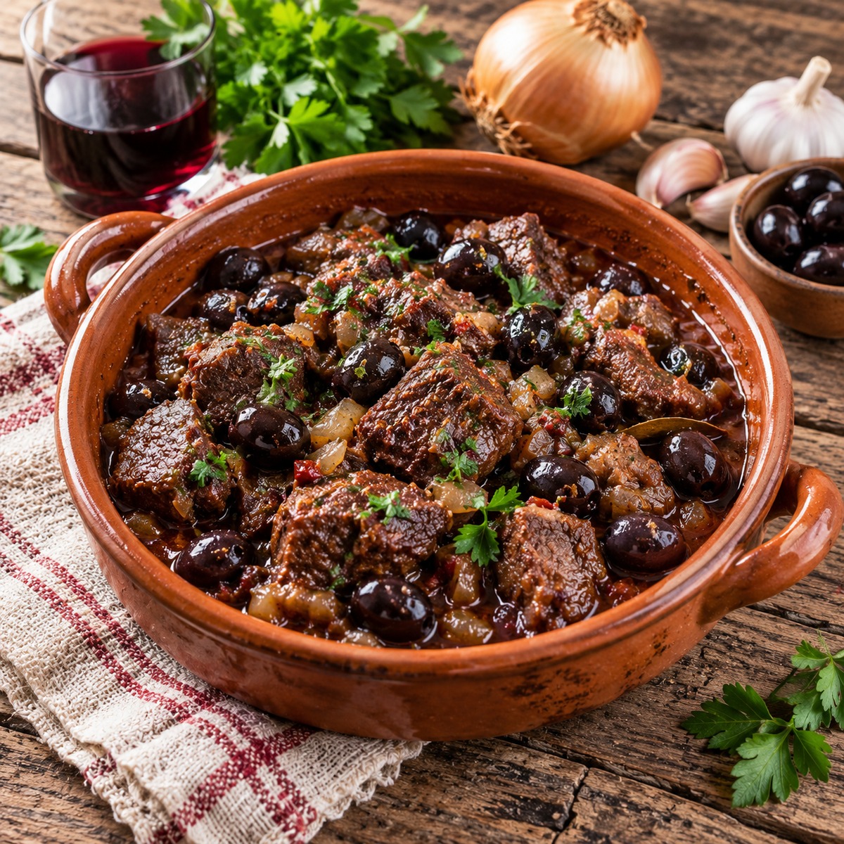 Cinghiale alle olive Cinghiale alle olive
