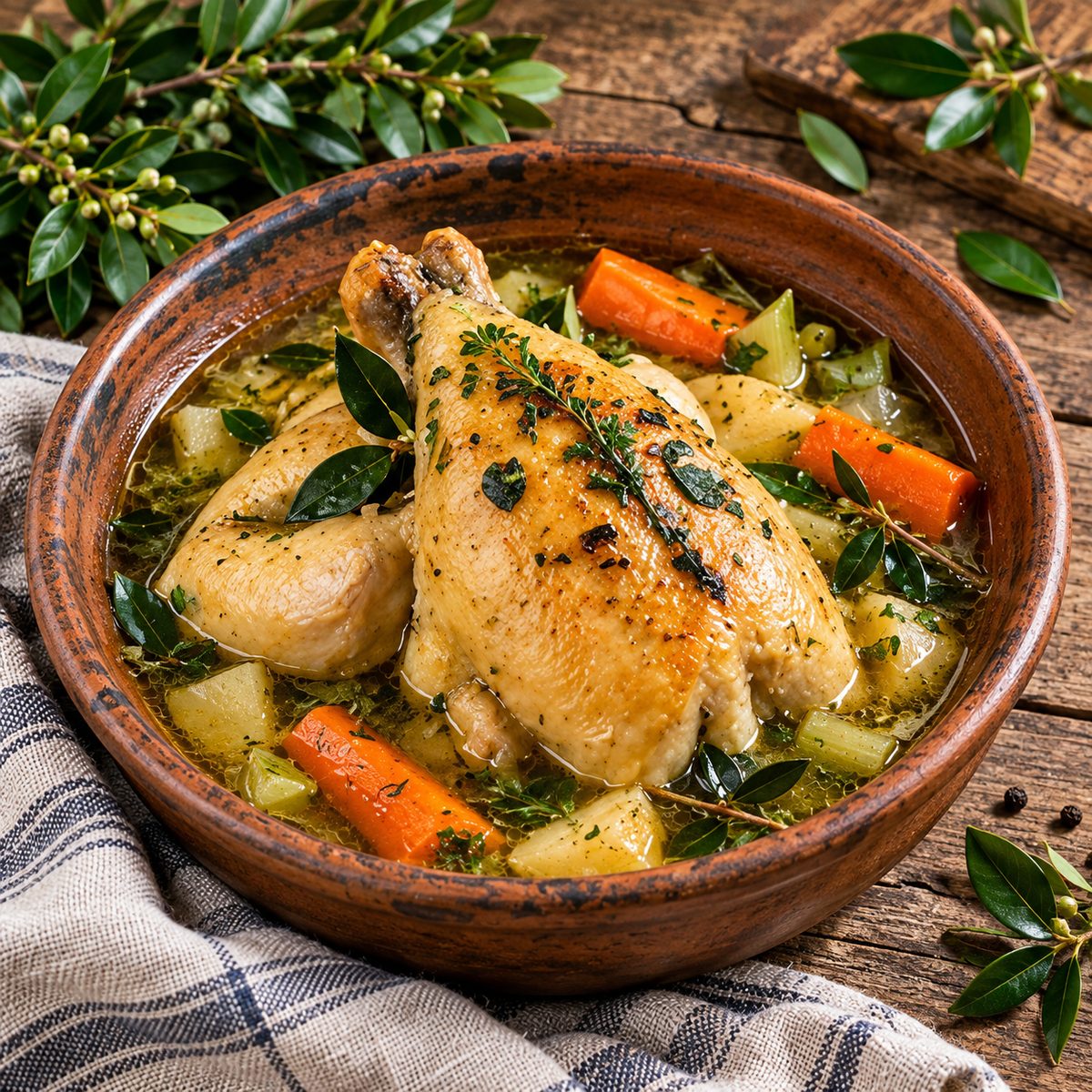 Gallina al mirto Gallina al mirto
