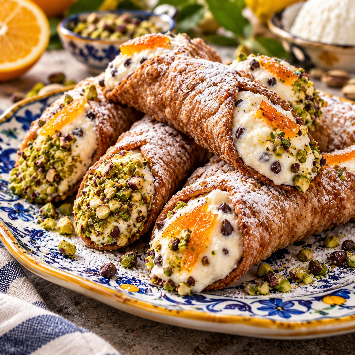 Cannoli di ricotta