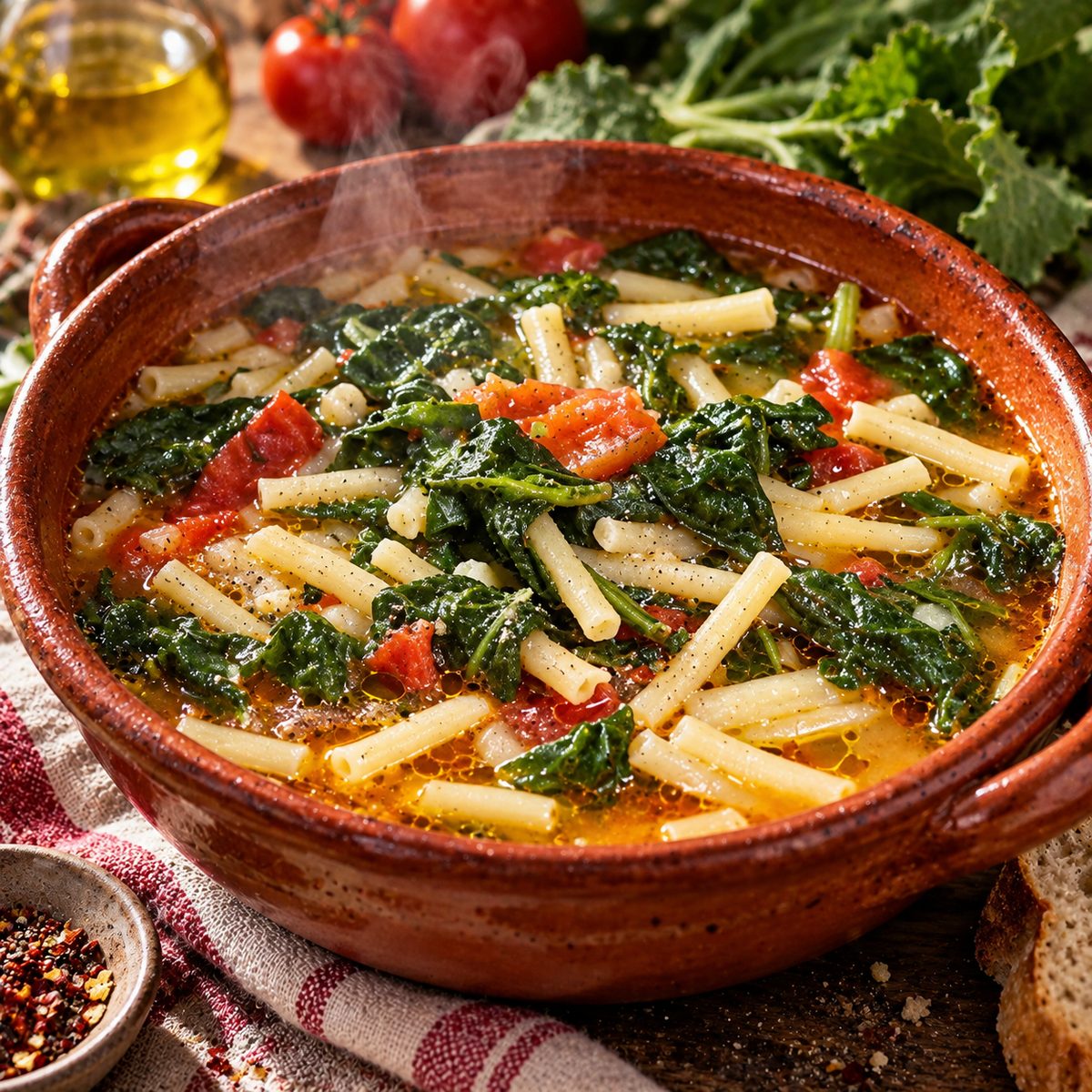 Pasta con i tenerumi