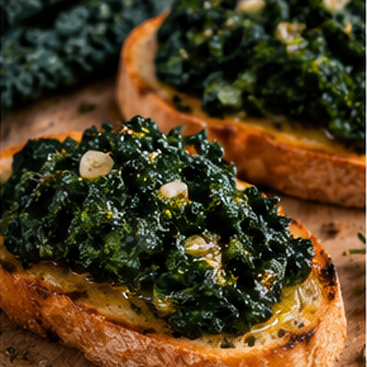 Crostini al cavolo nero