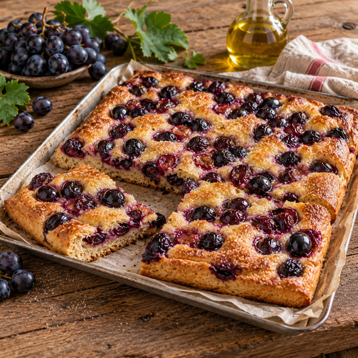 Ciaccia con l'uva