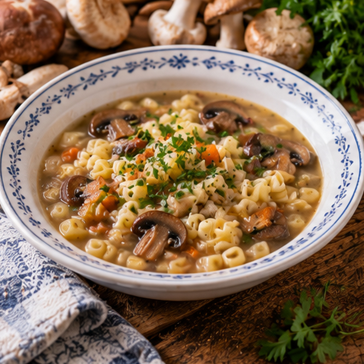 Zuppa di funghi Zuppa di funghi