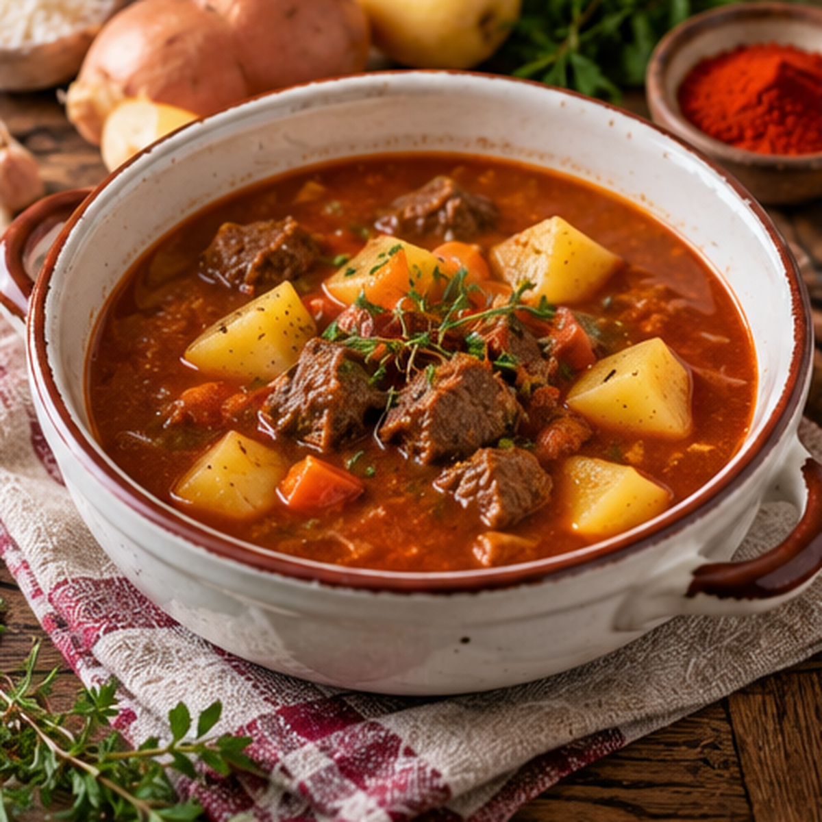 Zuppa di gulasch Zuppa di gulasch