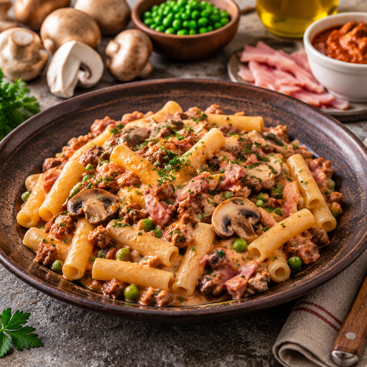 Maccheroni alla pastora Maccheroni alla pastora