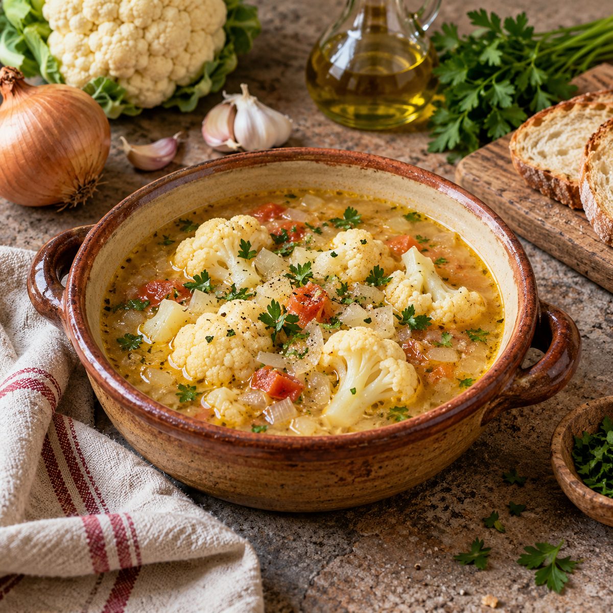 Zuppa di cavolfiore Zuppa di cavolfiore