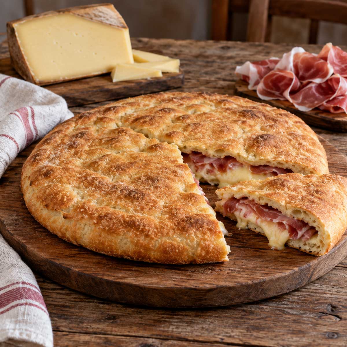 Focaccia valdostana