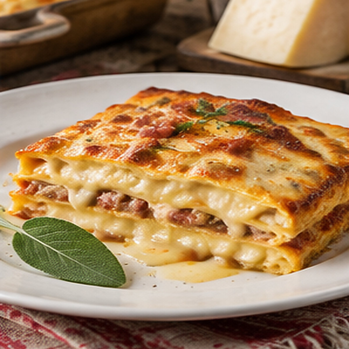 Lasagne alla valdostana
