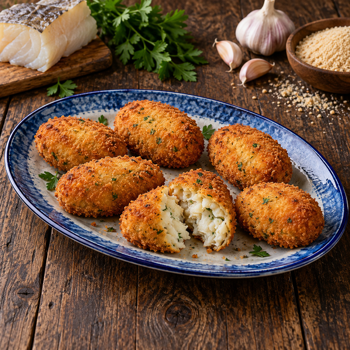 Crocchette di baccalà mantecato