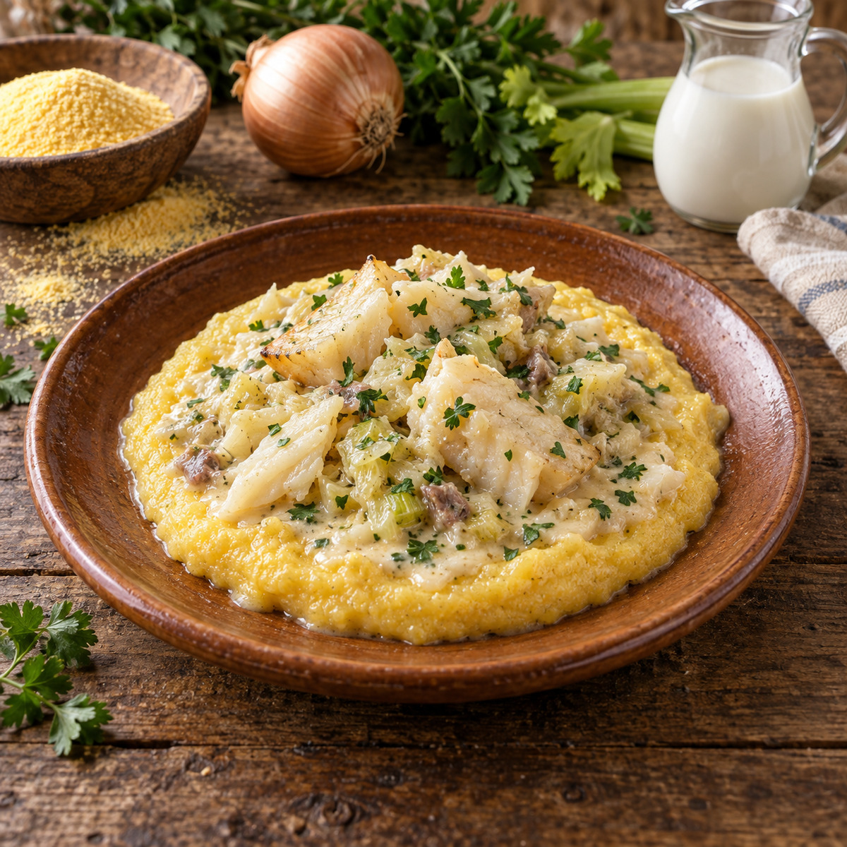 Polenta e baccalà