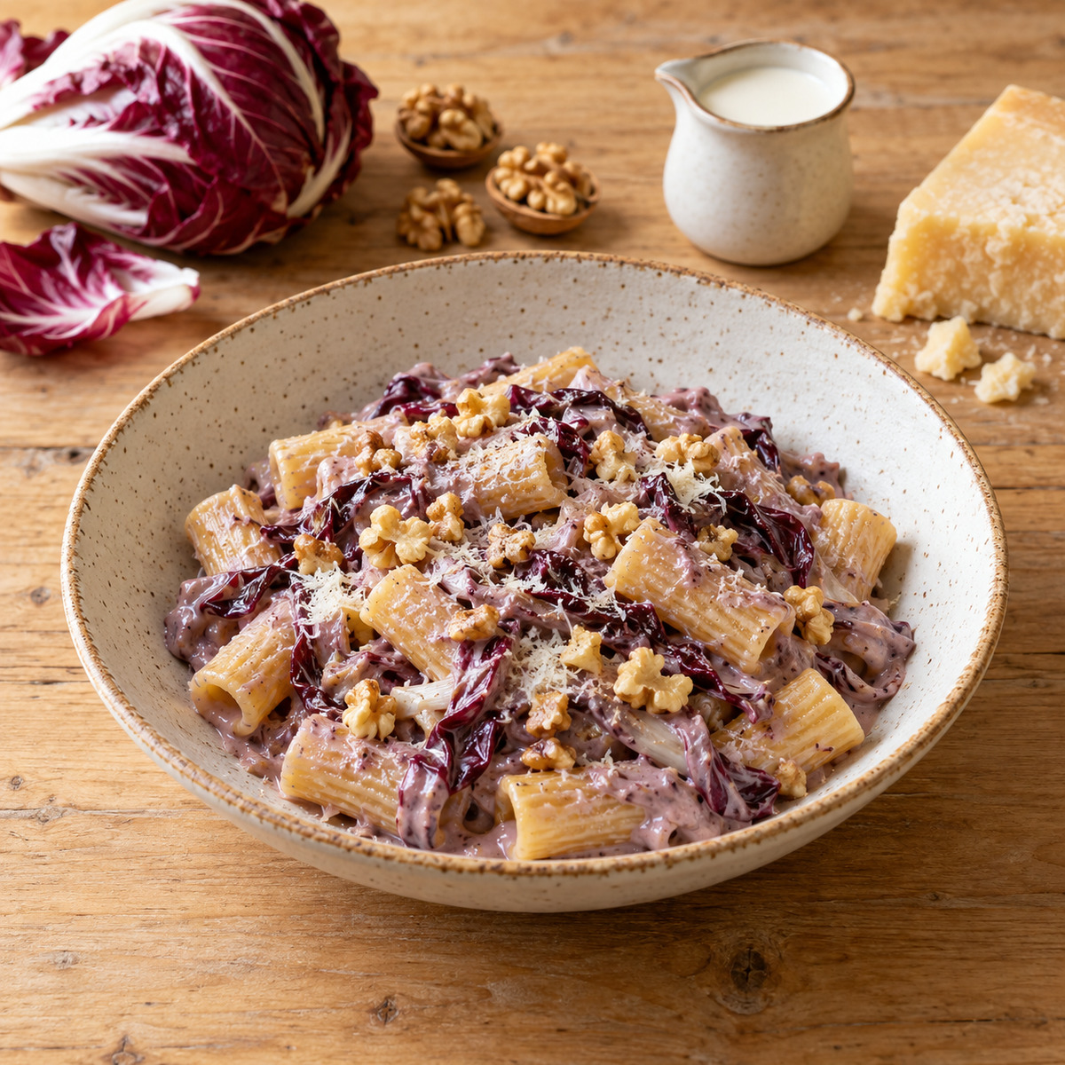 Pasta al radicchio