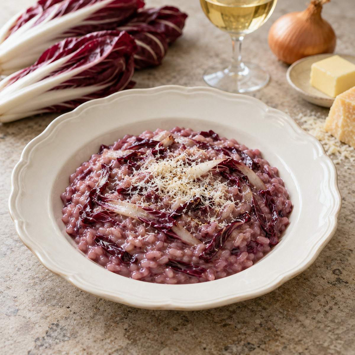 Risotto al radicchio