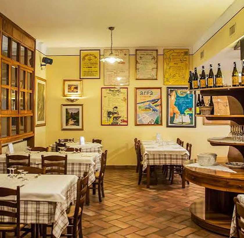 Illustrazione editoriale ispirata all'ambiente tipico di La Bilancia