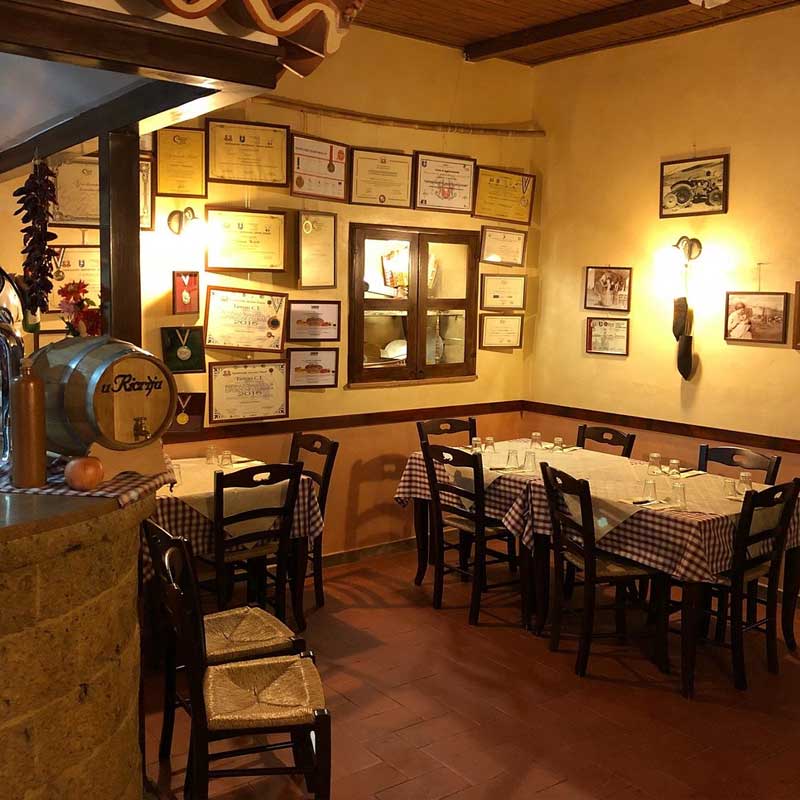 Immagine illustrativa provvisoria, non fotografia effettiva del ristorante Trattoria U Ricriju