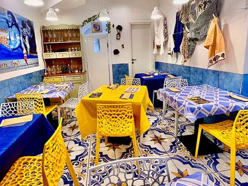 Ambientazione illustrativa: Trattoria Canta Napoli