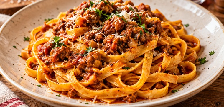 Tagliatelle al ragù